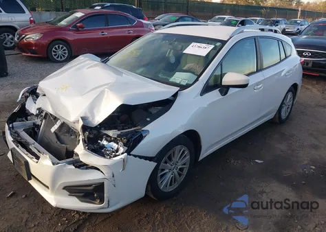 2018 Subaru Impreza 2.0I Premium z USA, uszkodzony, nr VIN 4S3GTAB66J3729195